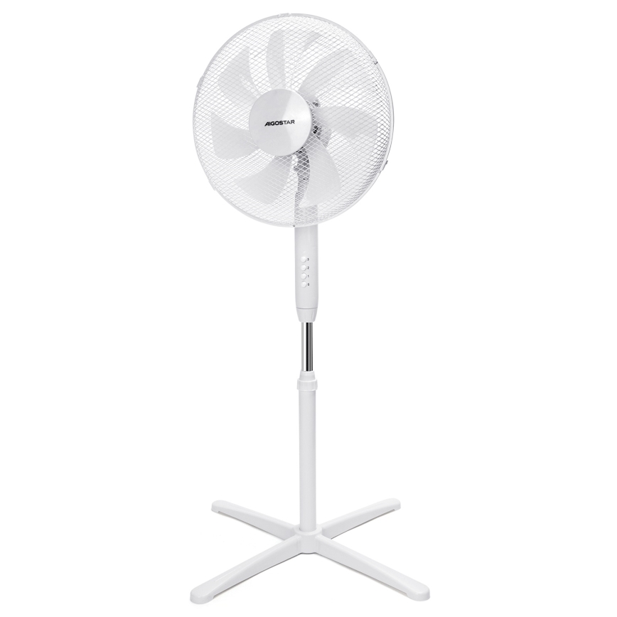 Aigostar - Tower fan 50W/230V 120 cm white