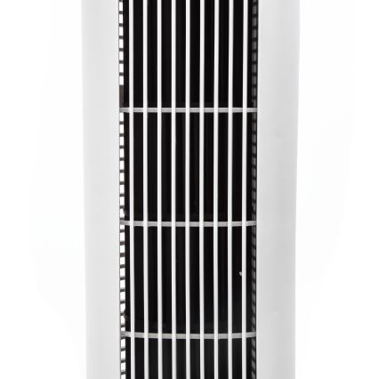Aigostar - Tower fan 50W/230V white + remote control