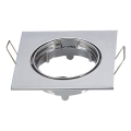 Aigostar - Trim for GU10 recessed downlight 8.2 x 8.2 cm polished chrome