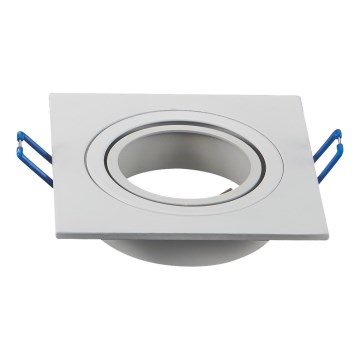 Aigostar - Trim for GU10 recessed downlight 9.1 x 9.1 cm white