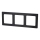 Aigostar - Triple Aluminum Frame, Black