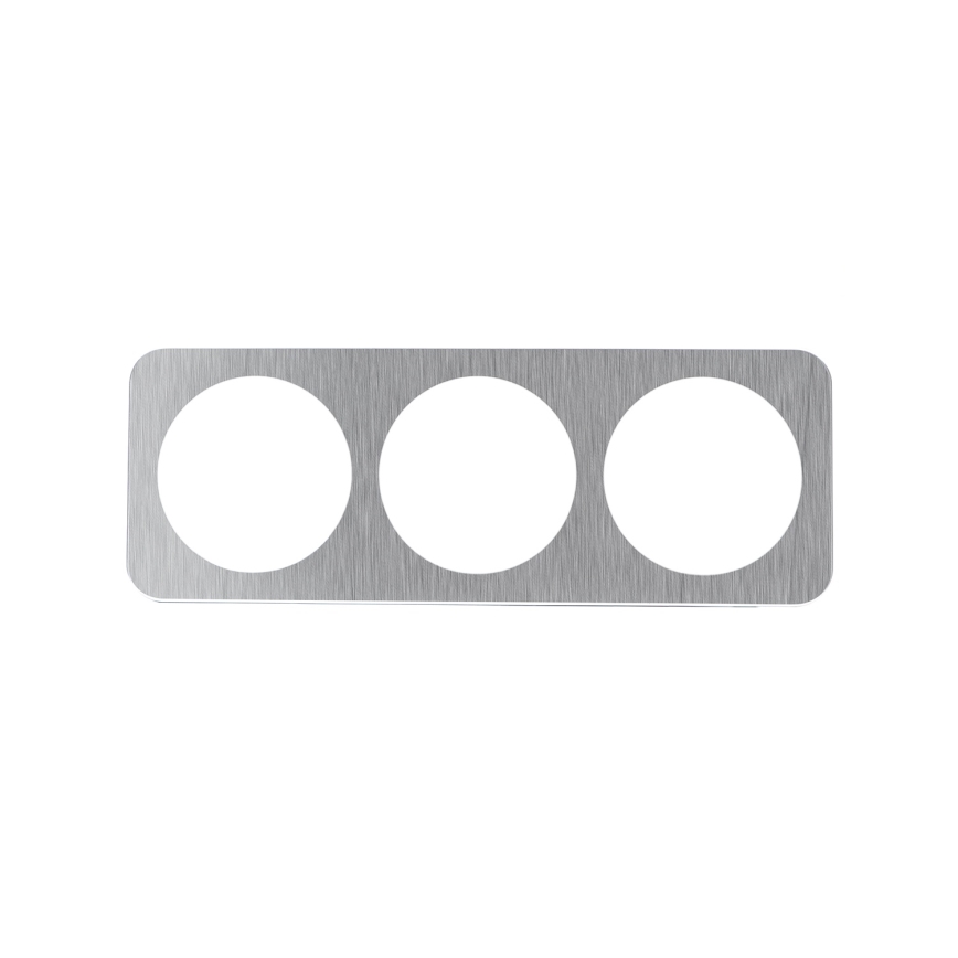 Aigostar - Triple Aluminum Frame, Silver