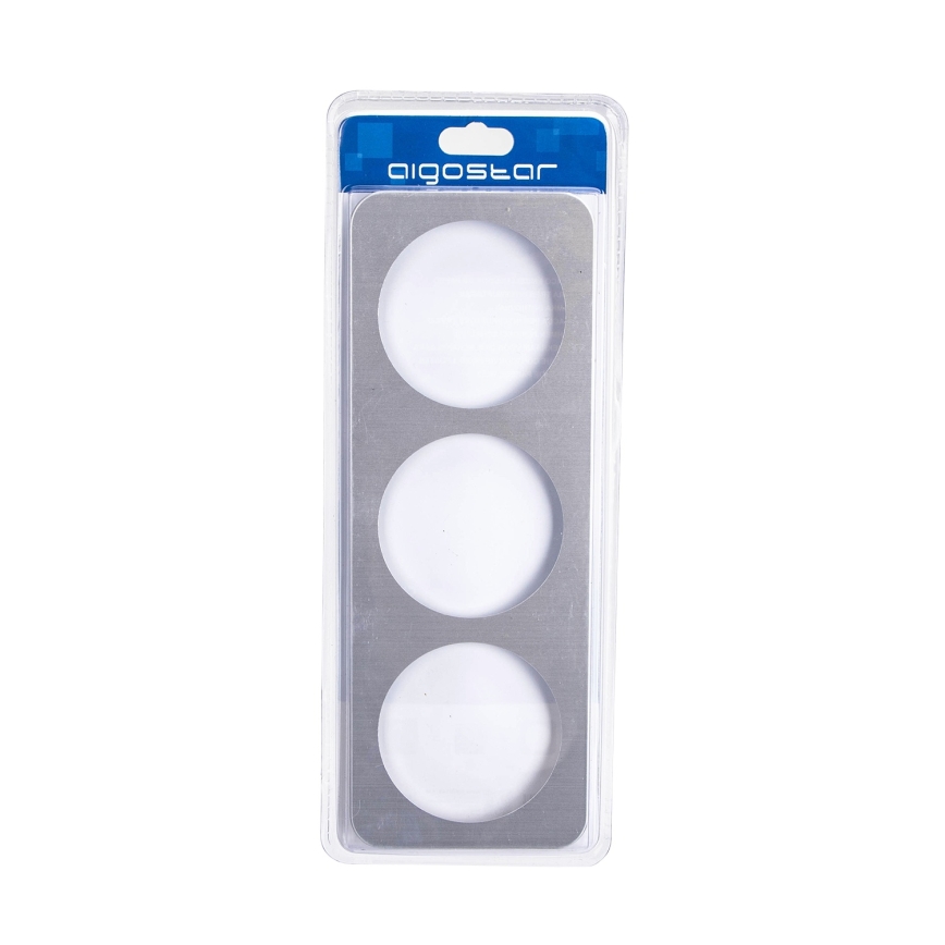 Aigostar - Triple Aluminum Frame, Silver