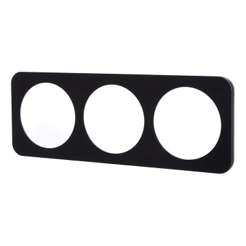 Aigostar - Triple Black Plastic Frame