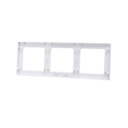 Aigostar - Triple Plastic Frame, White