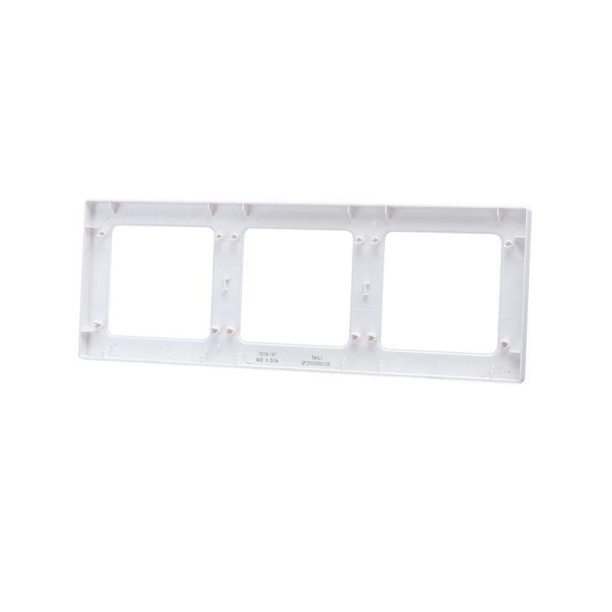 Aigostar - Triple Plastic Frame, White