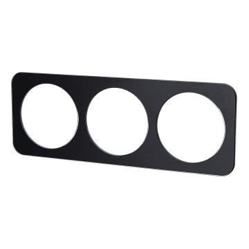 Aigostar - Triple Glass Frame, Black