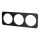 Aigostar - Triple Glass Frame, Black