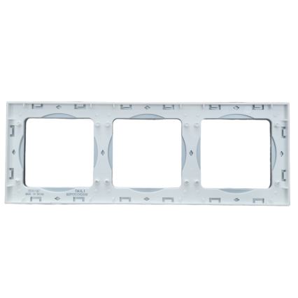 Aigostar - Triple Glass Photo Frame, Silver