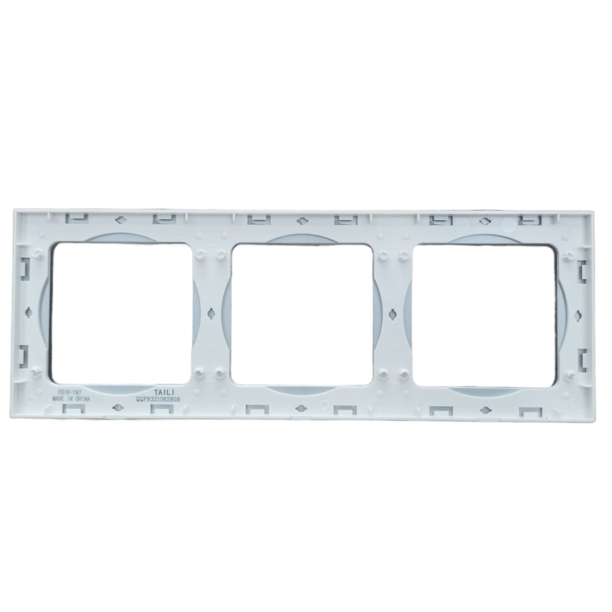 Aigostar - Triple Glass Photo Frame, Silver