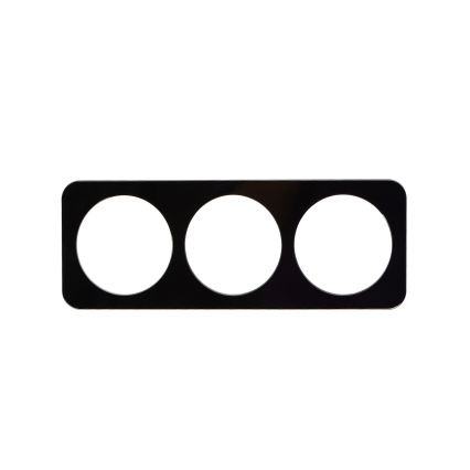 Aigostar - Triple Glass Frame, Black