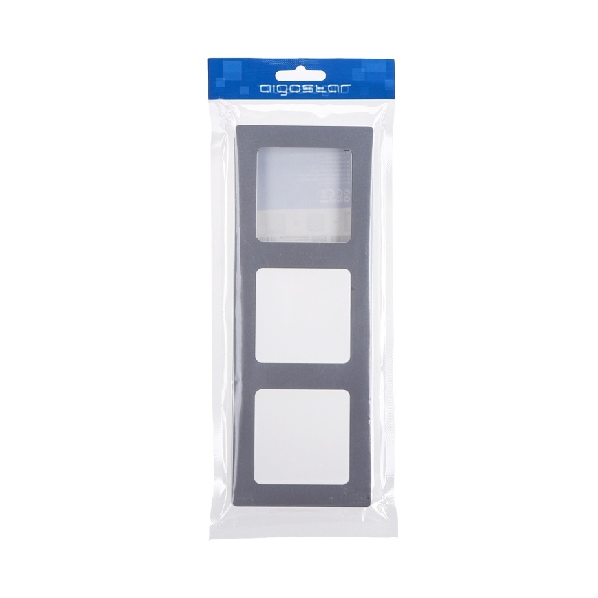 Aigostar - Triple Plastic Frame, Silver