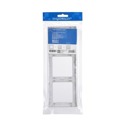 Aigostar - Triple Plastic Frame, Silver