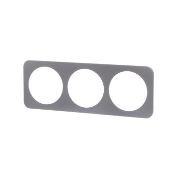 Aigostar - Triple Plastic Frame, Silver