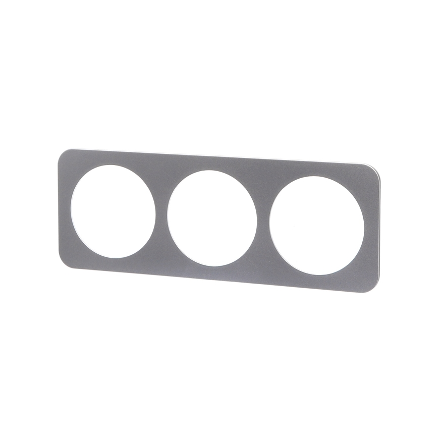 Aigostar - Triple Plastic Frame, Silver