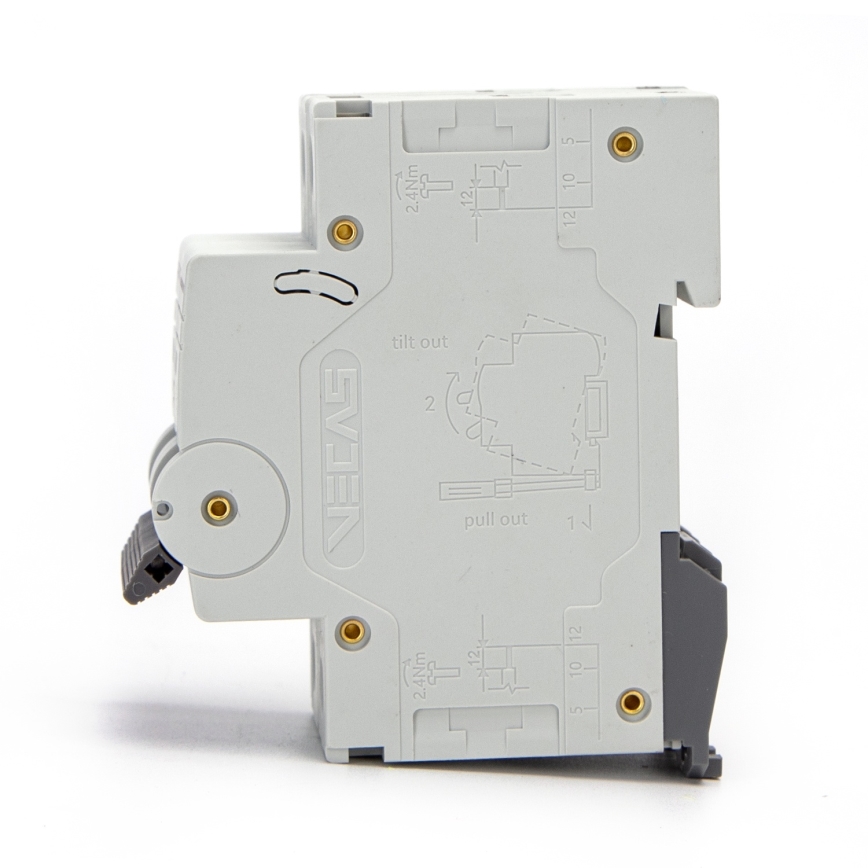Aigostar - Two-pole circuit breaker 2P-50A-C 230-400V