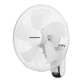 Aigostar -  Wall fan 45W/230V white + remote control