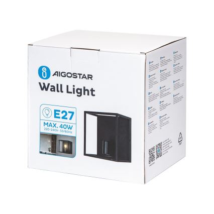 Aigostar - Wall light 1xE27/40W/230V