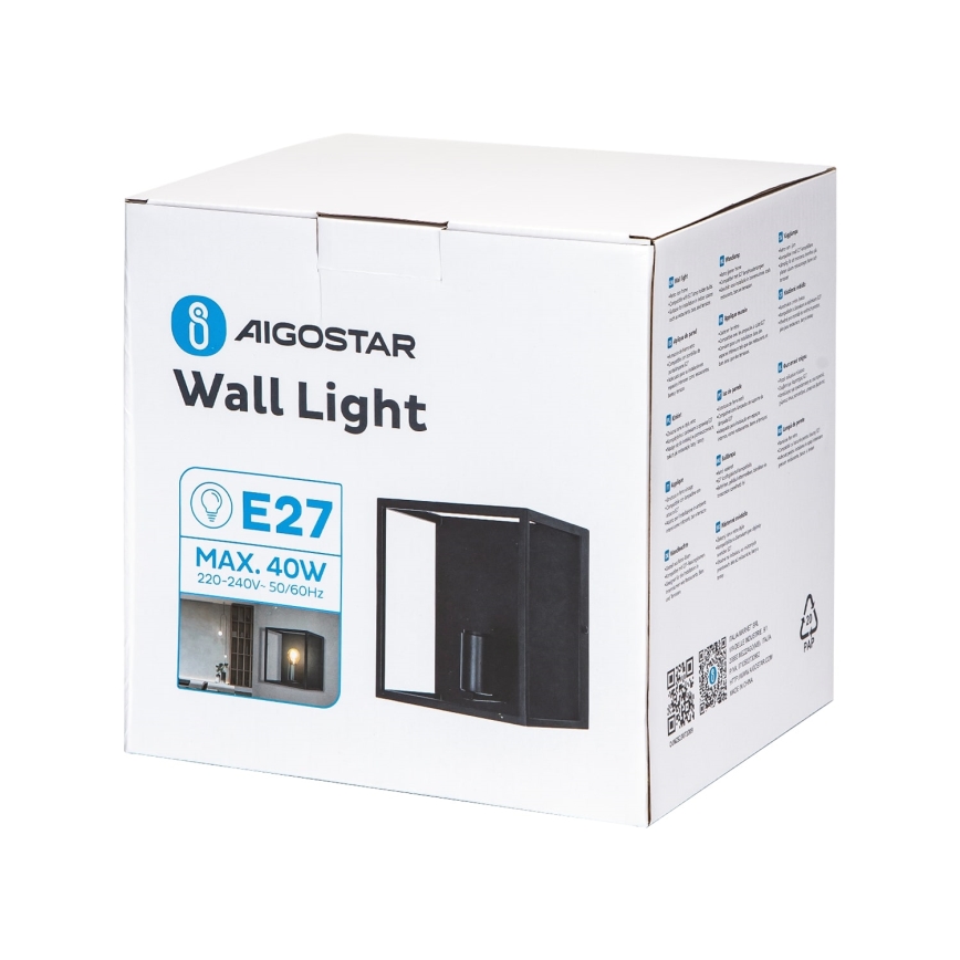 Aigostar - Wall light 1xE27/40W/230V
