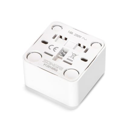 Aigostar - Wall-mounted SCHUKO 250V residential socket white