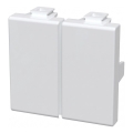 Aigostar - White End Cap 23.4 x 47 mm