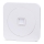 Aigostar - White power outlet with frame