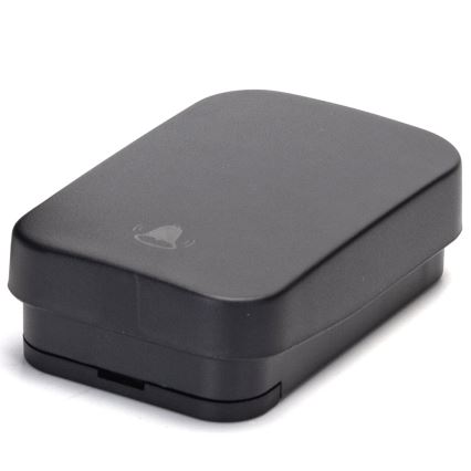 Aigostar - Wireless socket doorbell 1Z 230V IPX4 black
