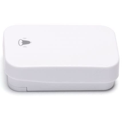 Aigostar - Wireless socket doorbell 1Z 230V IPX4 white