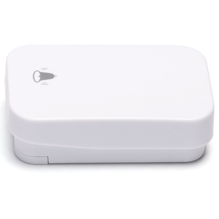 Aigostar - Wireless socket doorbell 1Z 230V IPX4 white