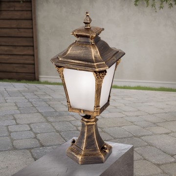 AIKO Outdoor Lamp 1xE27/60W/230V 59 cm IP23 Bronze/Patina