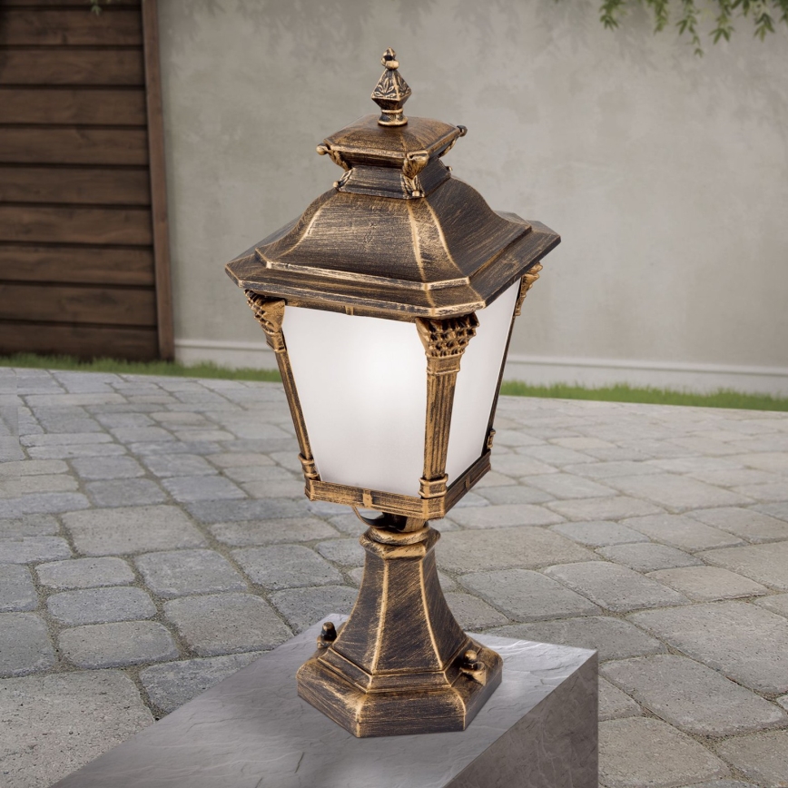 AIKO Outdoor Lamp 1xE27/60W/230V 59 cm IP23 Bronze/Patina