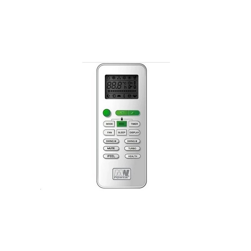 Air Conditioner 09K V1 2.6 kW Tuya Wi‑Fi White + Remote Control