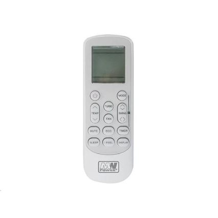 Air Conditioner 12K V1 — 3.65 kW, Tuya Wi‑Fi, White + Remote Control