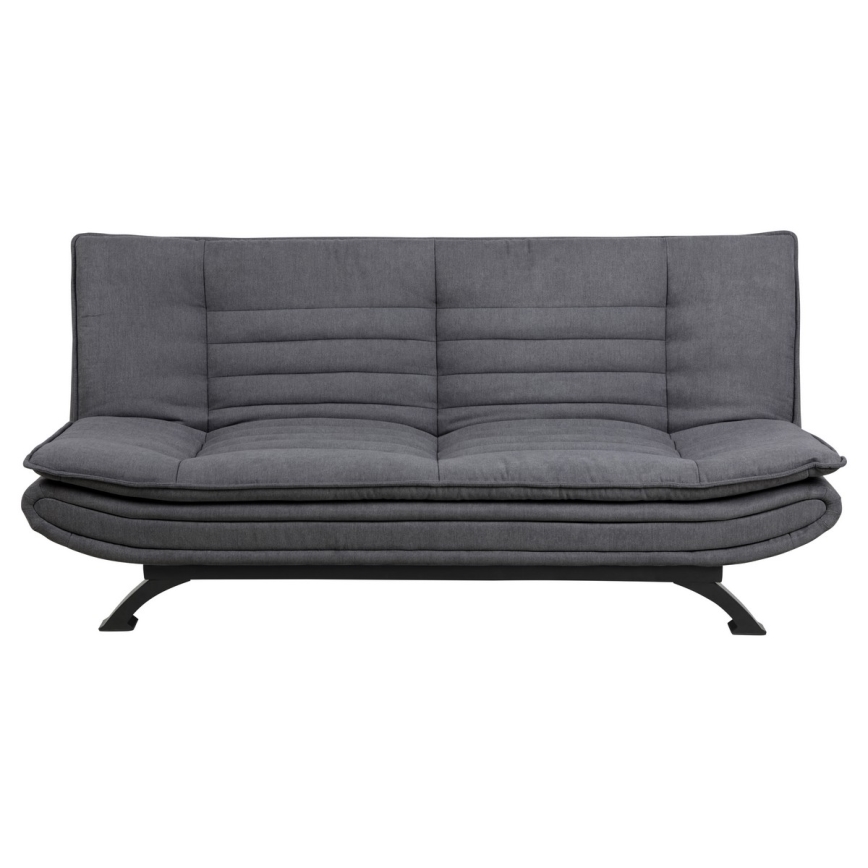 AIRI two-seater sofa bed in dark grey