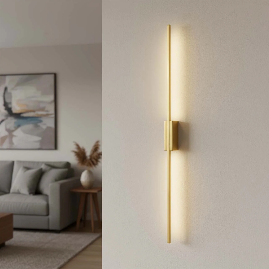 AISHA LED Wall Light, 20W, 230V, 4000K, 120 cm — Gold