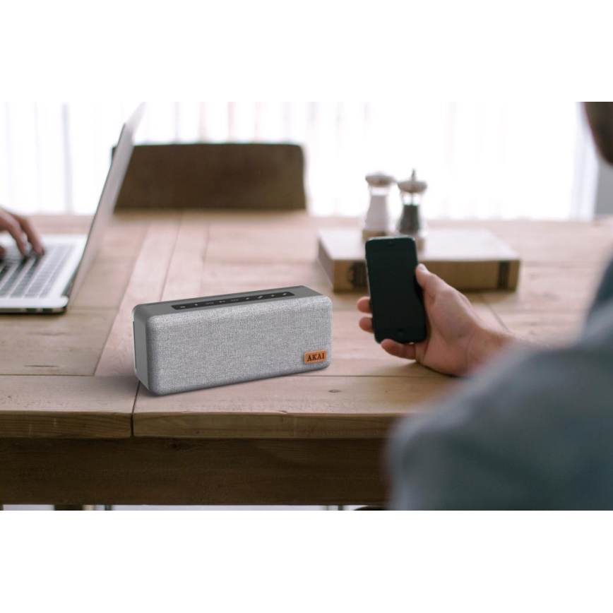 AKAI A3 REFLEXO - 10W Wireless Speaker, 2000 mAh, IPX4