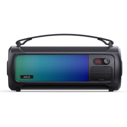 AKAI ABTS-35 - Wireless speaker with RGB lighting, 10 W / 3000 mAh