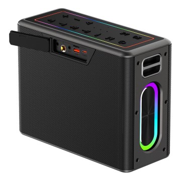 AKAI ABTSW-120 - Wireless speaker with two microphones, 80W, 4000 mAh battery, IPX6