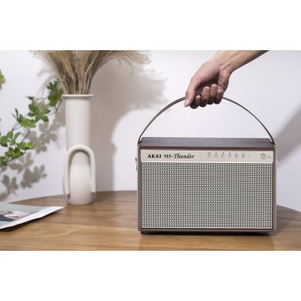 AKAI M5 THUNDER COFFEE - Wireless speaker 70W/8000 mAh
