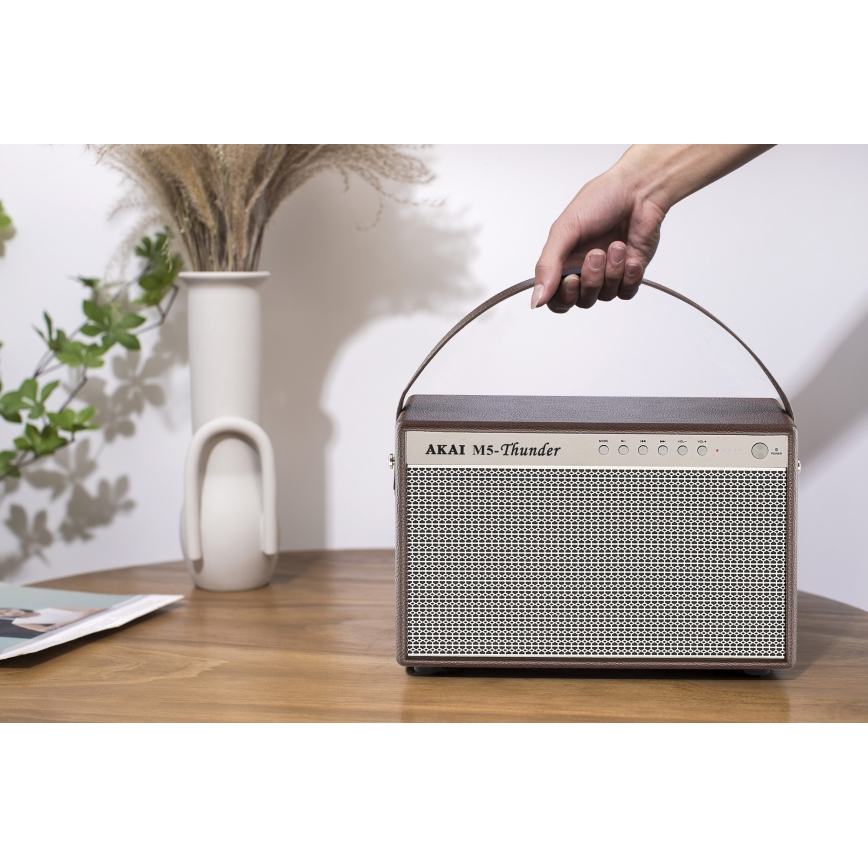 AKAI M5 THUNDER COFFEE - Wireless speaker 70W/8000 mAh