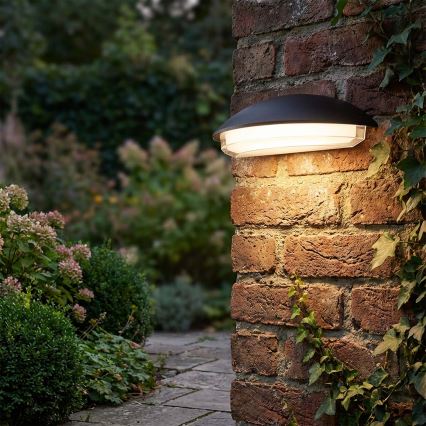 ALABAMA LED Outdoor Wall Light 12W/230V IP54 Black