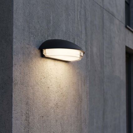 ALABAMA LED Outdoor Wall Light 12W/230V IP54 Black