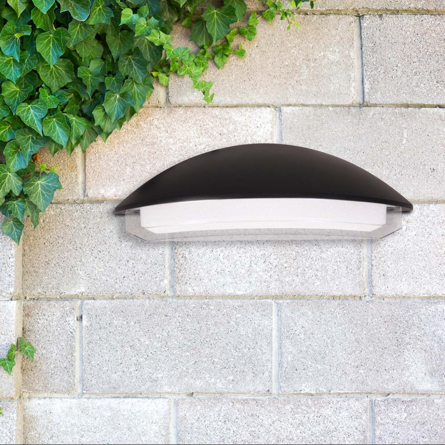ALABAMA LED Outdoor Wall Light 12W/230V IP54 Black