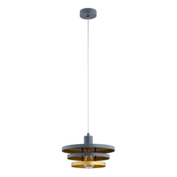 ALANA Cable Pendant Light 1xE27/15W/230V Grey/Gold