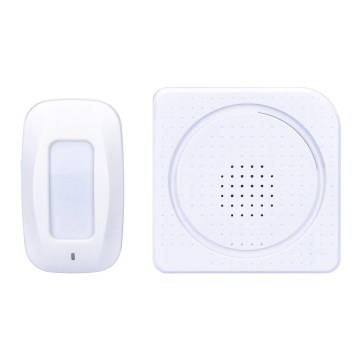 Alarm 3xAA with wireless motion sensor 3xAAA/5V white