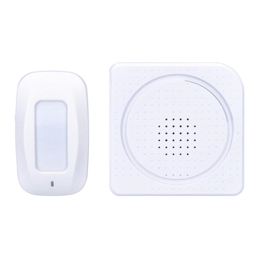 Alarm 3xAA with wireless motion sensor 3xAAA/5V white