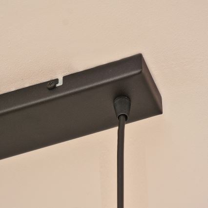 ALBA Cable-Hung Pendant Light, 3x E27, 15W, 230V — Grey