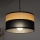 ALBA Cable Pendant Light 1x E27/15W/230V Ø 25 cm Black/Brown