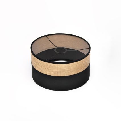 ALBA Cable Pendant Light 1x E27/15W/230V Ø 25 cm Black/Brown