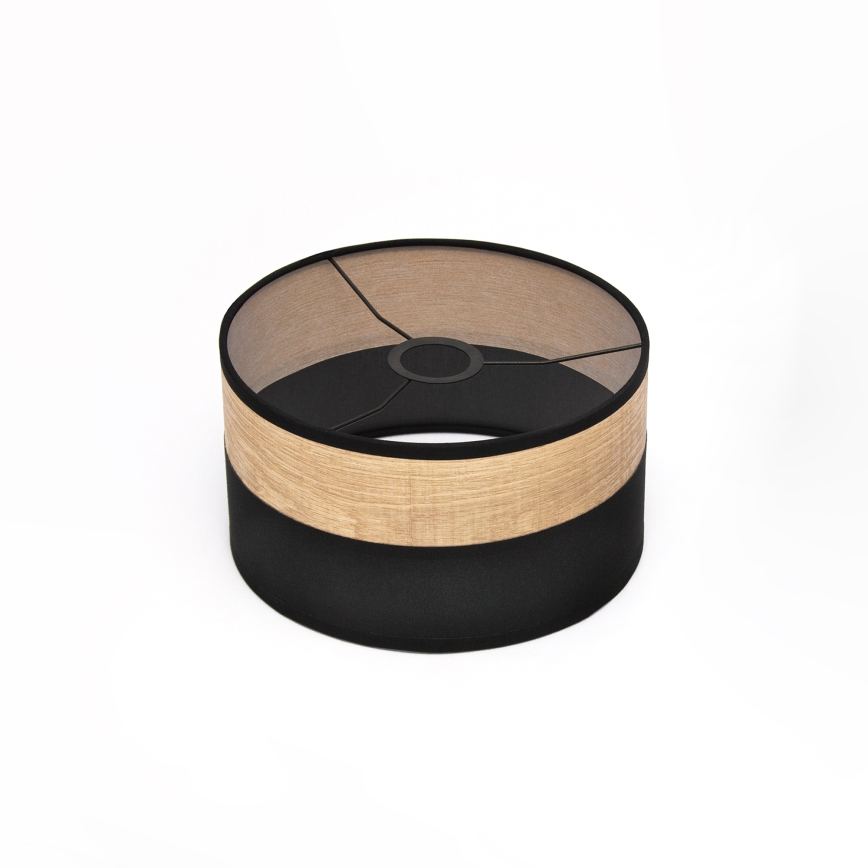 ALBA Cable Pendant Light 1x E27/15W/230V Ø 25 cm Black/Brown